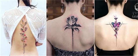 tatuajes para mujer en la espalda sexis|Tatuajes sensuales en la espalda para mujeres: Inspírate aquí